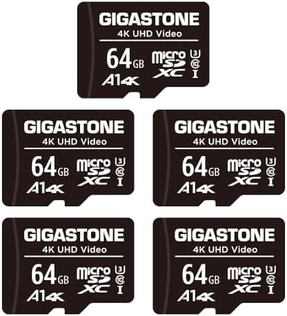 Gigastone Scheda di memoria 64 GB 4K Fotocamera Pro | FindTheDeal