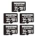 Produktbild GIGASTONE 64GB MicroSDXC Speicherkarte 5er-Pack + SD Adapter, für Action-Kamera, GoPro, Drohne und Tablet, bis zu 90 MB/s, Full HD-Videoaufnahme, A1 U3 C10 UHS-I Micro SD Karte