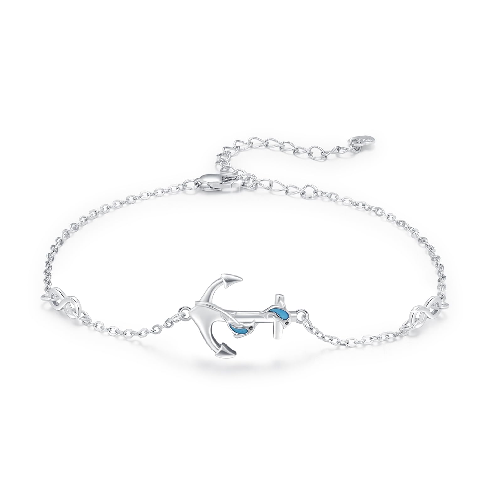 REDSUN Damen Armband 925 Sterling Silber Koala/Schmetterling/Böses Auge/Faultier/Kompass/Baum des Lebens Armband Verstellbares Armband für Frauen Mädchen Ehefrau Mutter Tochter