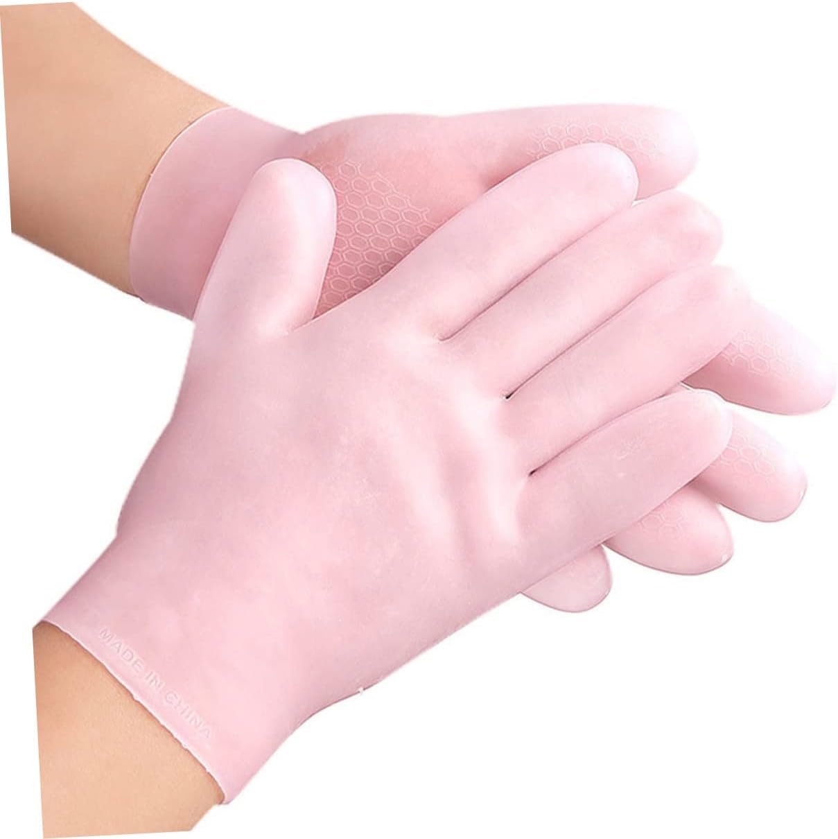 1Pair Sebs Moisturizing Gloves for Women Elastic Hand Covers for Hydration Treatment Cracking Skin Friendly Design for Dry and Hand Care