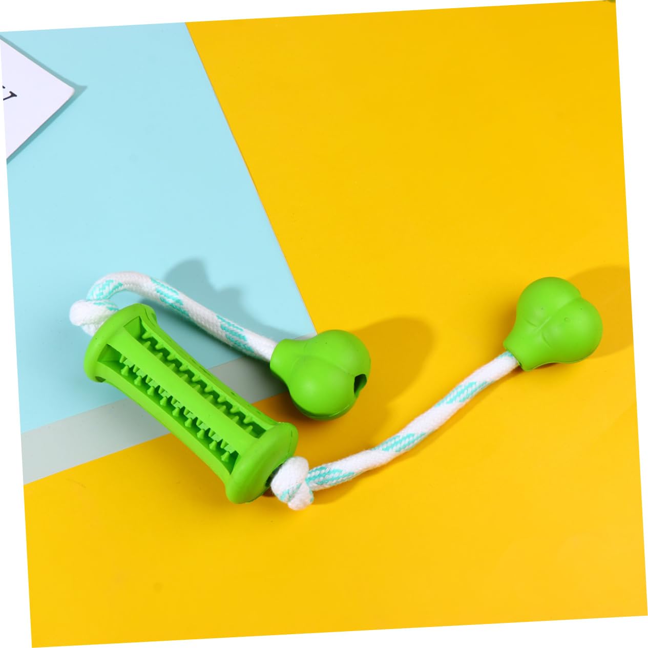 Toddmomy 3piezas para De Cuidado Cepillo De Dientes para Masticable para Limpiar y para Cachorros y Verde