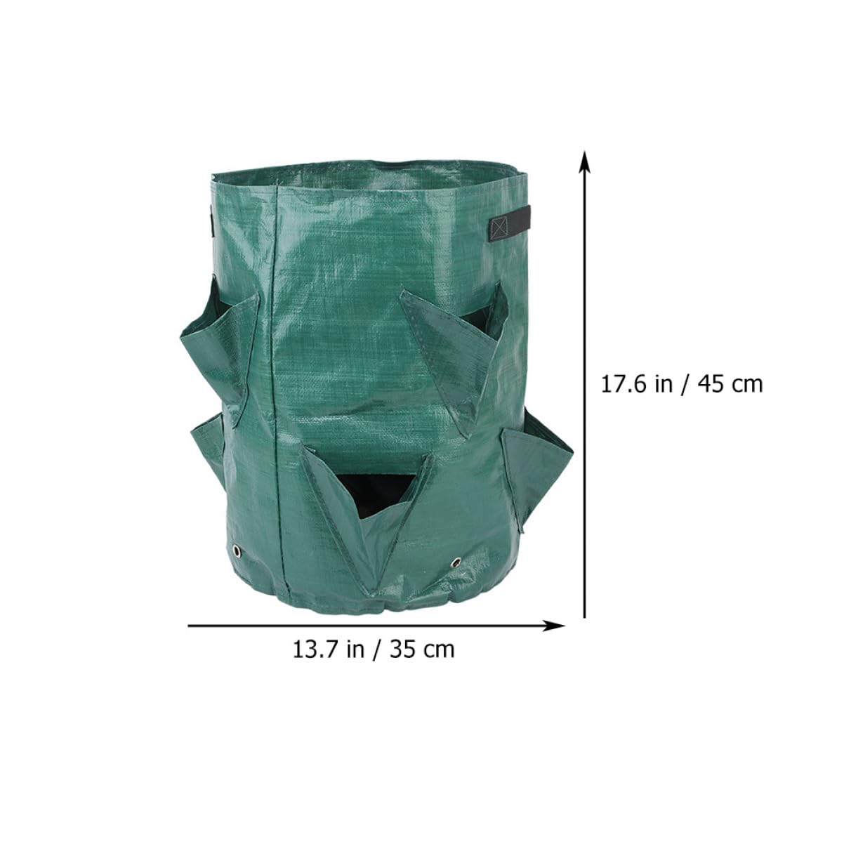 TOYANDONA 2 Series Bolsa Plantas PE Jardín Y Resistente Y Reutilizable Fresas Y Verduras 2 Piezas*2