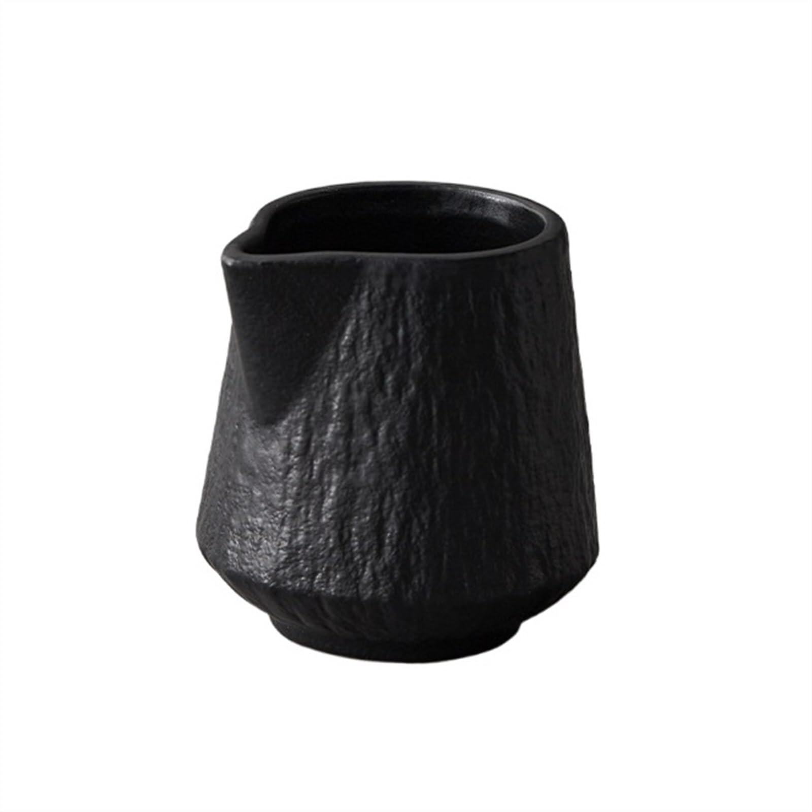 Bote para Salsas Gravy, Salsera de cerámica, Taza for Salsa, Jarra de Leche, Plato for mojar ensaladas, Multicolor, Varios tamaños(Black,M)