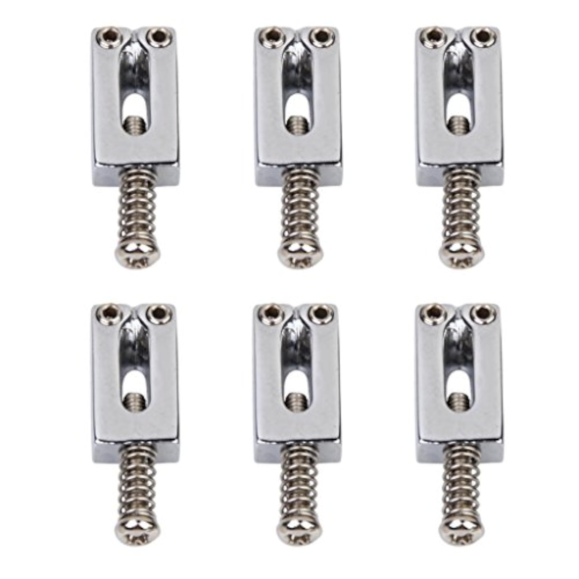 6pcs Electric Guitar Bridge Saddles