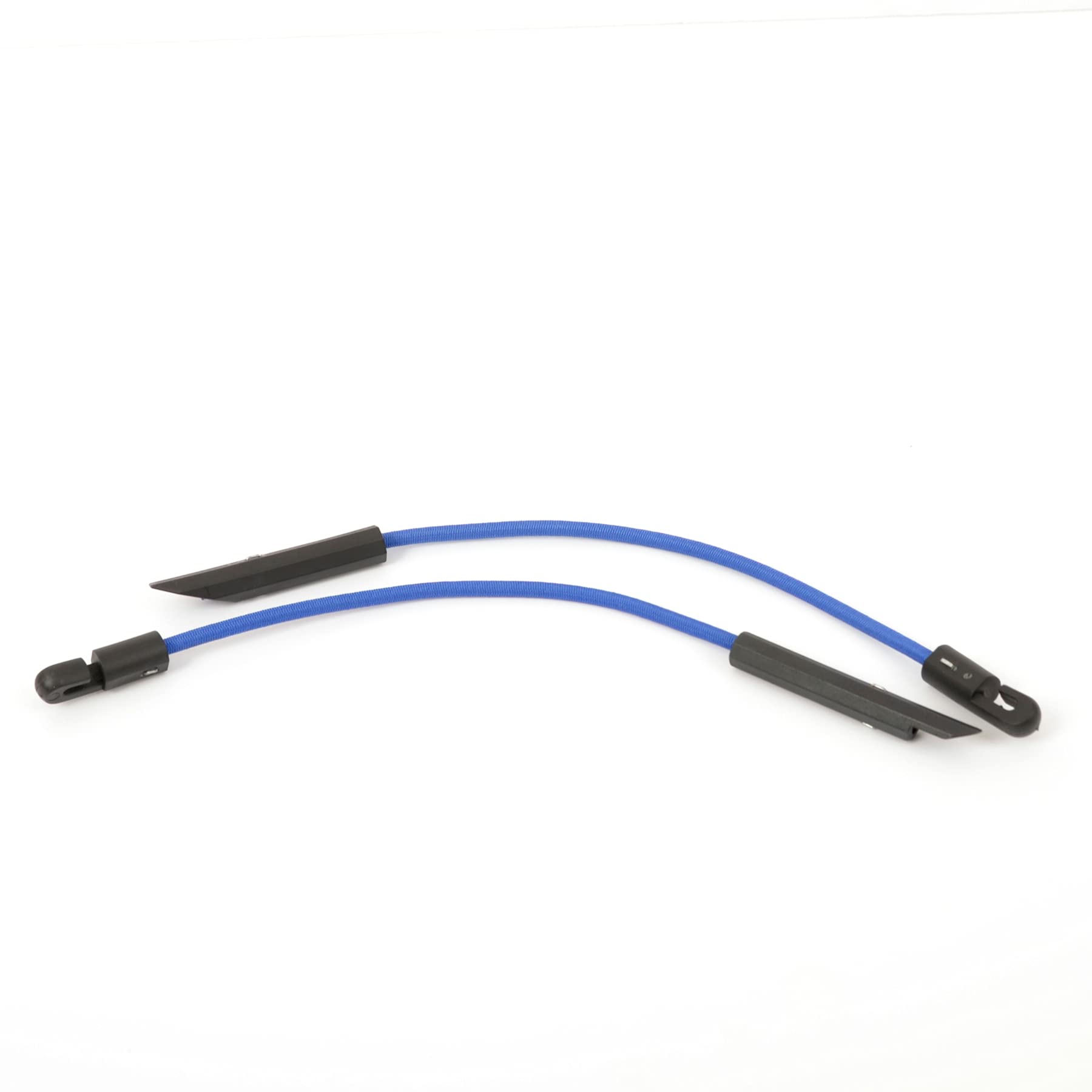 Everlasto Blue Elastic Bungee Toggle Ties For Scaffolding Sheets And Tarpaulins - 300Mm X 5Mm (10)