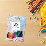 1ABOVE 20 Colouring Pencils - Assorted Colours, wooden colouring pencils, Pre sharpened, Colour Therapy Colouring Pencil,A Must-Have for All Kids Arts & Crafts Sets - Image 5
