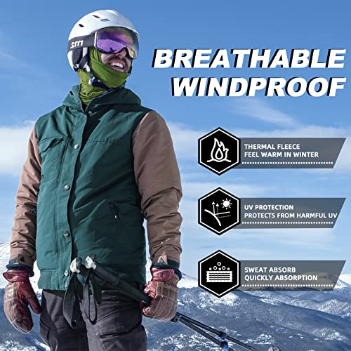 Image of ROCKBROS Windproof Thermal Balaclava Ski Mask for Men and Women Cycling