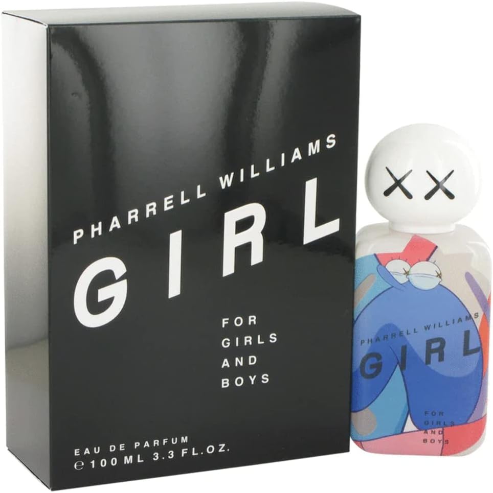 Girl by Pharrell Williams Eau De Parfum Spray 3.3 Oz & Eau De Parfum Spray .3 Oz