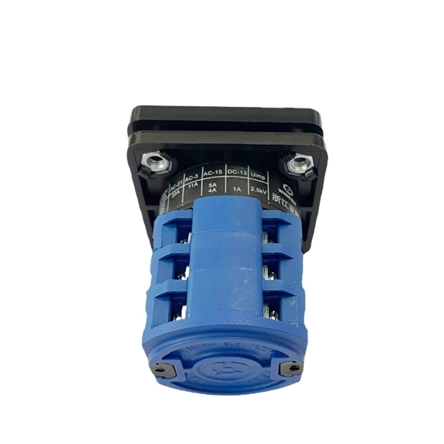 20A/25A/32A Cam Switch LW26-20/3YM684 Normal Reversilble Rotary Changeover 3 Poles Position 1Pcs(25A)