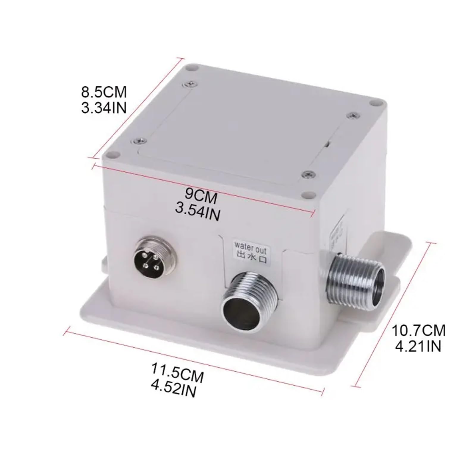 Grifo de cocina, grifo de lavabo automático con sensor infrarrojo para baño, grifo de agua sin contacto para lavabo, montado en encimera para fregadero de cocina, bar, casa de campo, lavandería, agua