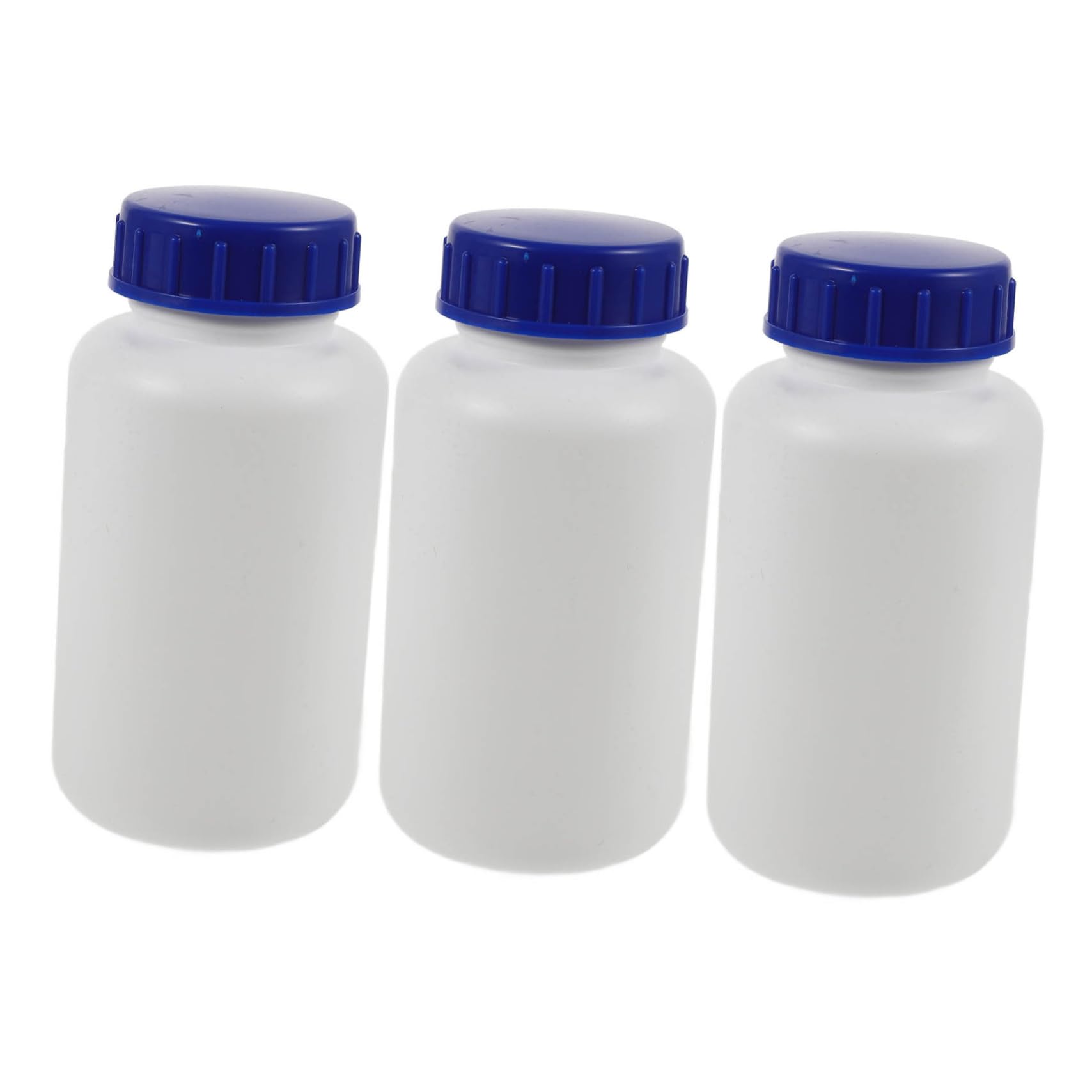 iplusmile 12 Stk Chemische Runde Flasche Probenbehälter Reagenzbehälter Laborprobenflaschen Vorratsflaschen Für Chemische Reagenzien Flüssige e Weiß