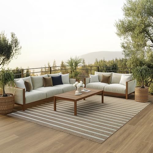 Nourison Home Positano Indoor/Outdoor Jute Ivory...