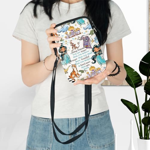 LEVLO Jasmine Princess Crossbody Bag Jasmine Fans Gift Jasmine Shoulder Bag Jasmine Movie Fans Merchandise3
