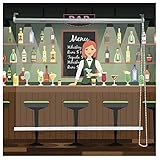 Persianas enrollables PVC Transparentes Impermeabl Persianas Enrollables Impermeables Transparentes, Cortina Exterior Impermeable 100% Resistente A L