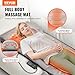 VEVOR Full Body Massage Cushion - with Shiatsu Neck Massager, 10 Vibration Motors & 2 Heating Shiatsu Neck Rollers, Vibrating Massage Pad with 5 Modes & 3 Intensities, 3 Heating Pads for Home Office