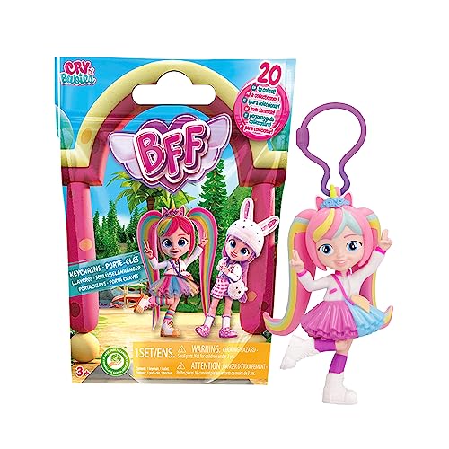 BFF by BEBÉS LLORONES Coleccionables Llaveros con los personajes de las muñecas BFF, 20 para coleccionar y decorar la mochila - Regalo óptimo para NIÑOS y NIÑAS +3
