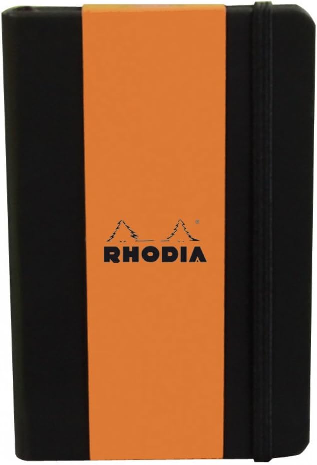 RHODIA WEB DOT 5.5X8.25 BLK