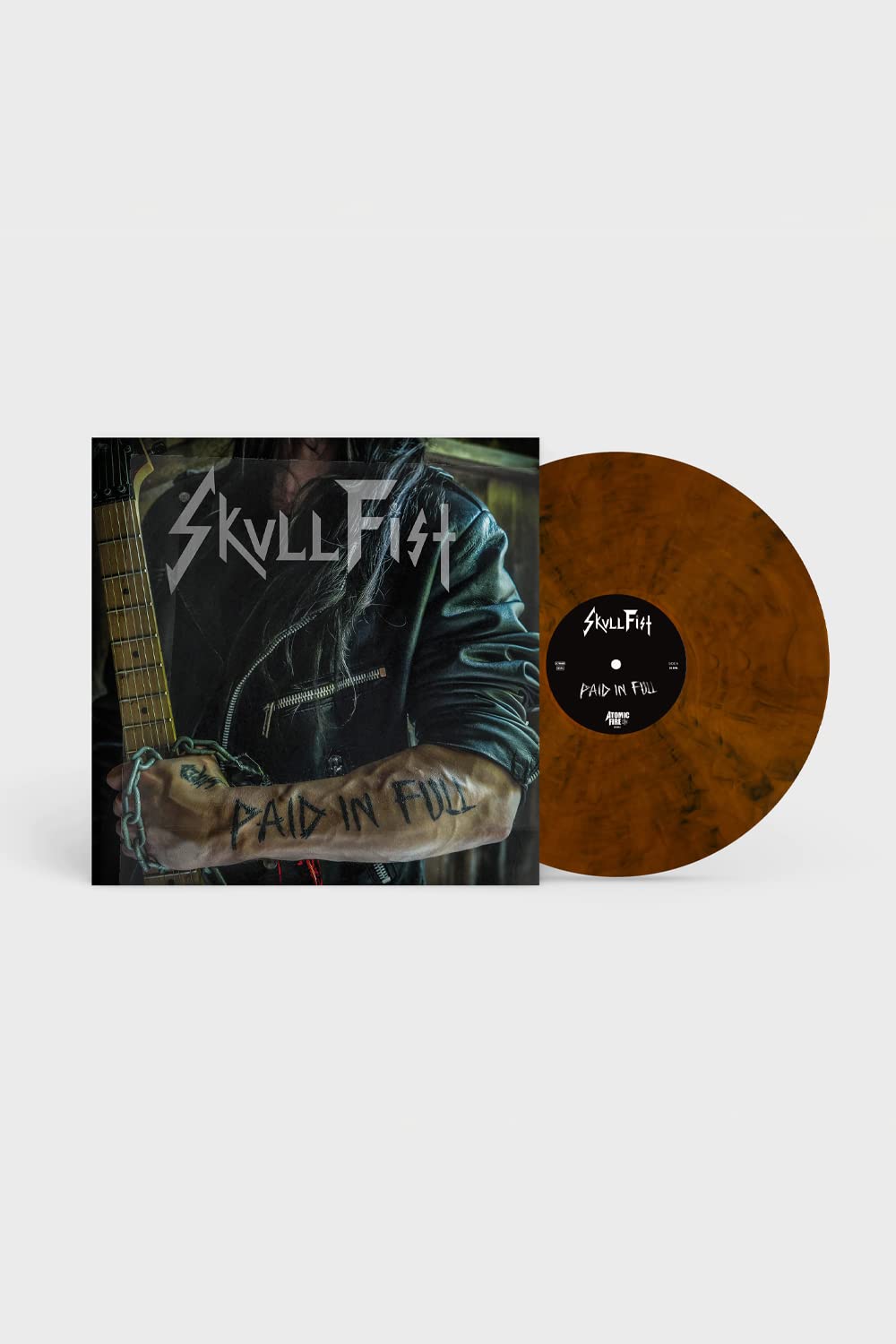 Skull Fist Paid In Full((orange/black Marbled) [indie Ex]) LP New 4251981701059