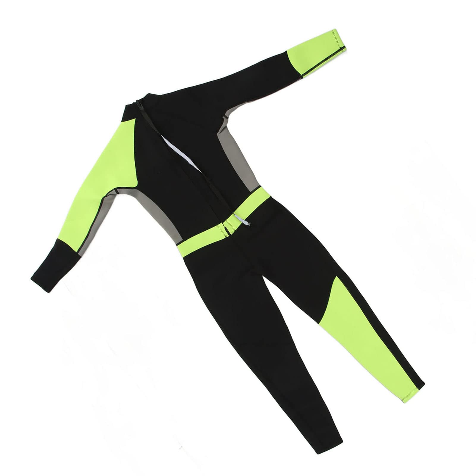 Traje de Baño de Manga Larga de Neopreno para Mujer Surf Cremallera
