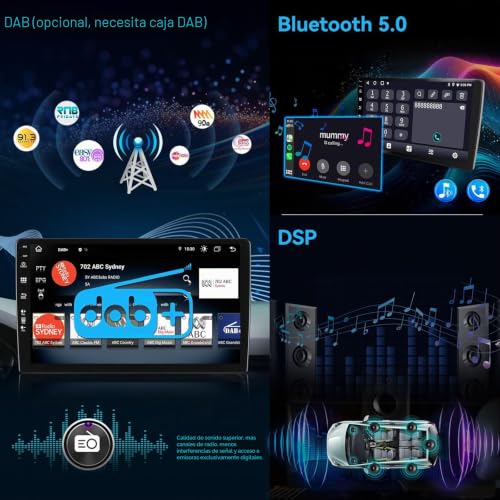 Autoradio con Android 15 para actualizar la navegación de tu Mini Cooper 6
