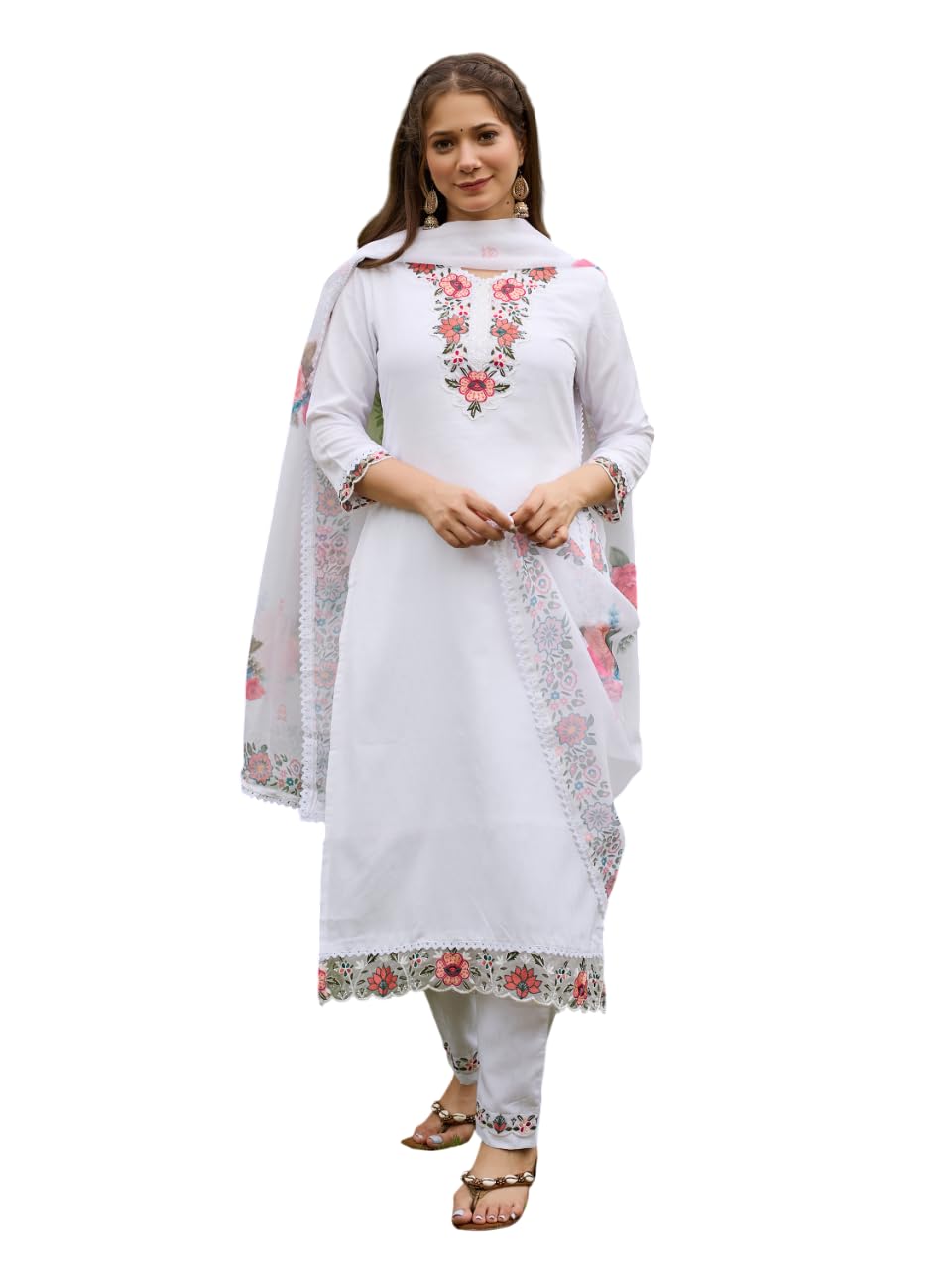 Women's Formal Suit Set, Traditional Indian Style Dress for Special Occasions
