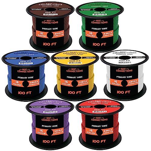 BEST CONNECTIONS 16 Gauge 7-Roll Set