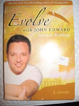 Hardcover EVOLVE WITH JOHN EDWARD INTIMATE READINGS (3 DVD SET) Book