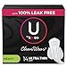 U by Kotex CleanWear Ultra Thin Pads with Wings, Heavy Absorbency - 14 ct