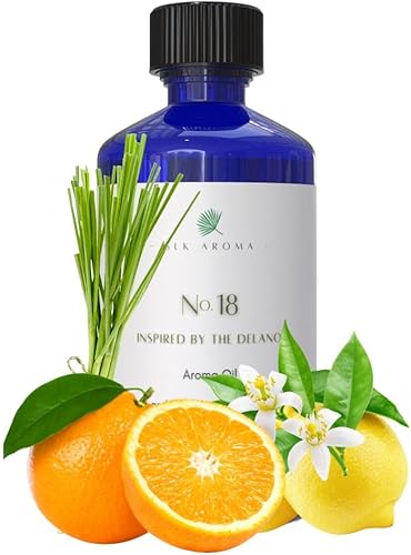 Nº 18 (Delano), aceite aromático perfumado de hotel de lujo para difusores de fragancias del hogar, sin agua y ultrasónico, mezcla de nicho de