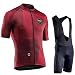 Moxilyn Abbigliamento Ciclismo da Uomo,Maglia Manica Corta+Pantaloncini,Cuscino Gel 9D,Ciclismo Moda Set Completo,Ciclismo Ciclismo Jerseys per Uomo,Ad Asciugatura Rapida Traspirante