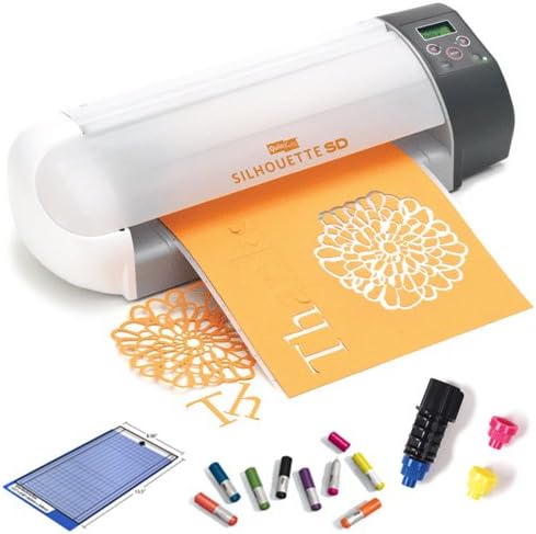 Silhouette SD Machine LOT - w/extra Blade, Mat & Pens