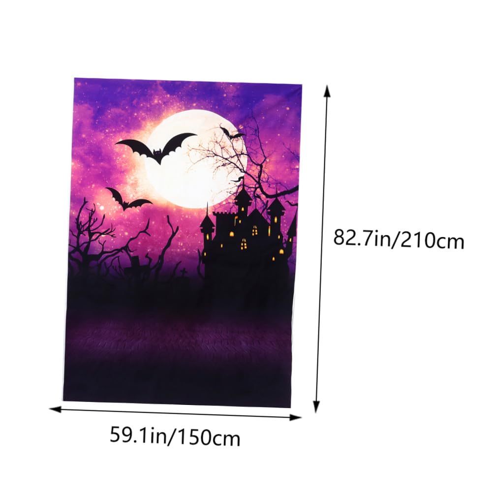 HOMSFOU Sfondo Fotografico Halloween Oggetti Per Feste Decorazioni Uniche Per Interni Ed Esterni Ciondoli Sfondo Stampa Avanzata