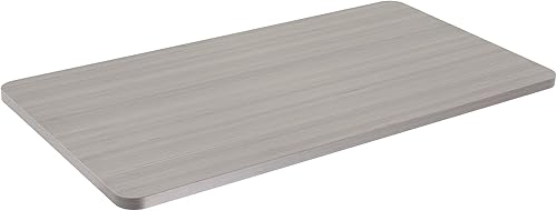 VIVO DESK-TOP43G - Mantel universal de una pieza de 43 x 24 pulgadas, color gris oscuro, para marcos de escritorio estándar y sentados a pie, altura