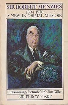 Paperback Sir Robert Menzies, 1894-1978: A new, informal memoir Book