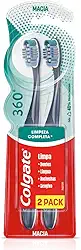 Escova de dente Colgate 360º 2 unid