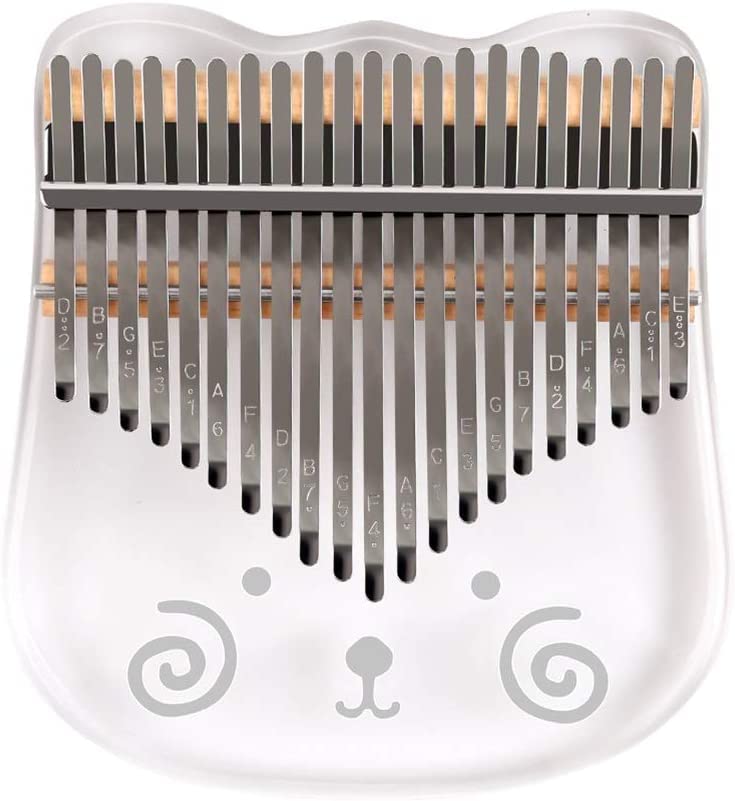 Mini Doigt Kalimba Pouce Piano 21 Touches Mignon Transparent Pouce Piano Kalimba Acrylique Matériel, avec Boîte Portable… - Les Beatles, Paul McCartney, John Lennon, RIngo Starr, George Harrison Mini Doigt Kalimba Pouce Piano 21 Touches Mignon Transparent Pouce Piano Kalimba Acrylique Matériel, avec Boîte Portable…