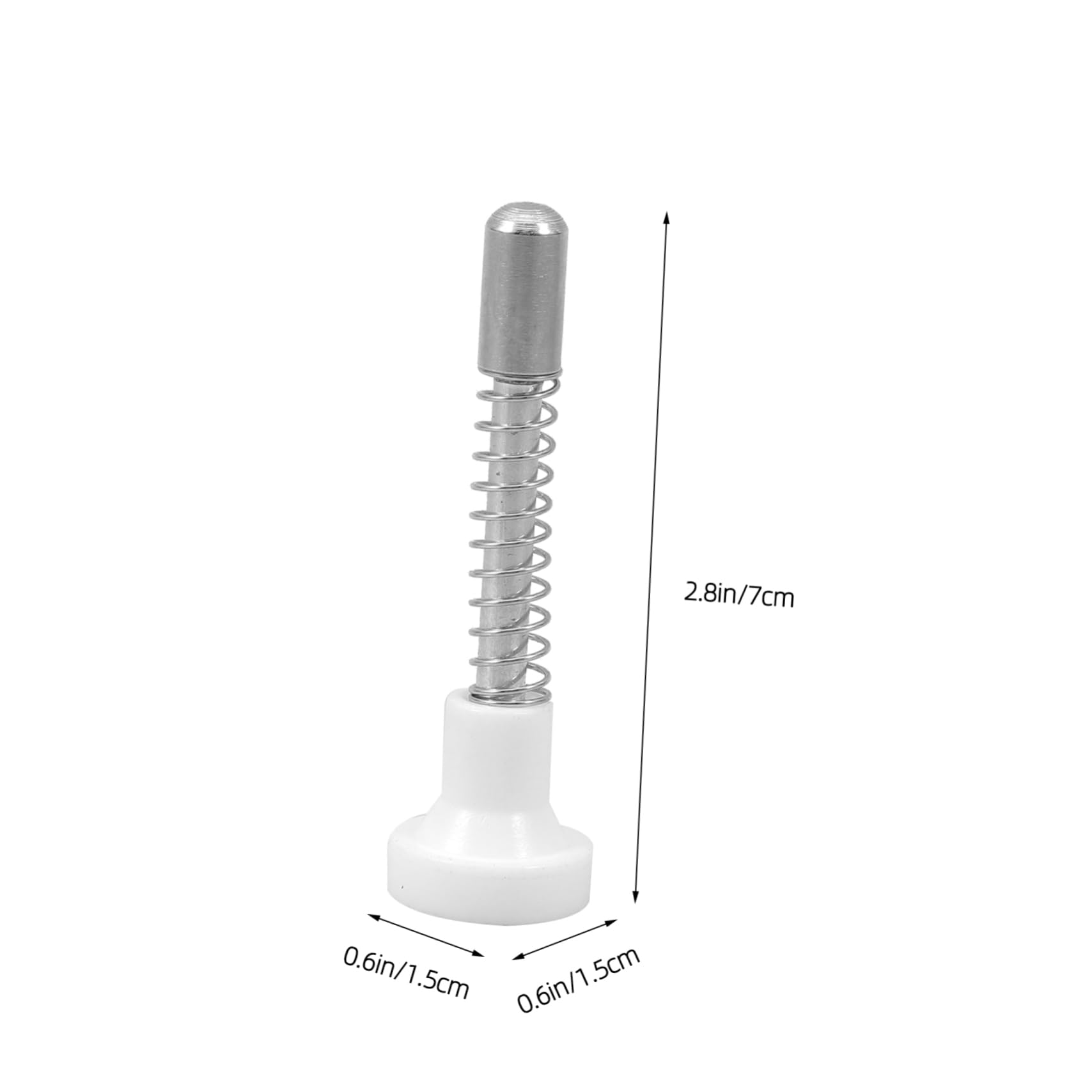 Yardenfun Cierre Para Cuna De Ñiño Resorte De Hierro Flexible, Pasador De Bloqueo 50 Mm, Herrajes De Fijación Para Minicuna, Kit 4 Piezas Para Accesorios De Cama Infantil
