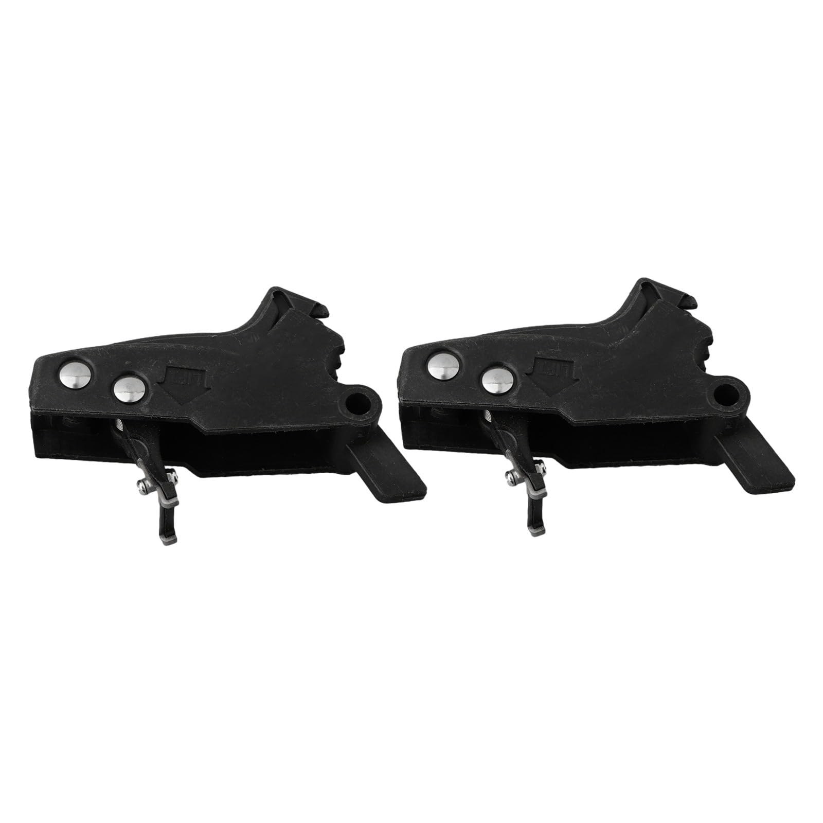 Lot de 2 leviers de dégagement N087367 compatibles avec station de travail Dewalt DE7023 DE7033 DE7025 DWX723 DW7231 DWX724, pièce de rechange en plastique noir