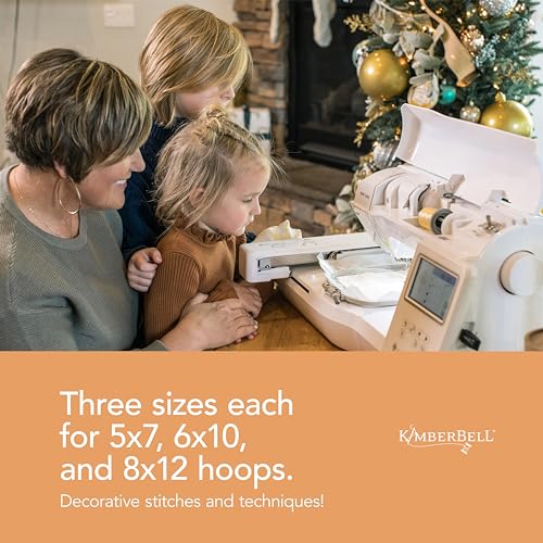 Kimberbell Nativity Stuffies Machine Embroidery CD – Includes 13 Christmas Designs in 3 Sizes for 5x7, 6x10, and 8x12 Hoops – Holiday Stuffed Ornaments, Gifts & Décor – Multiple File Formats