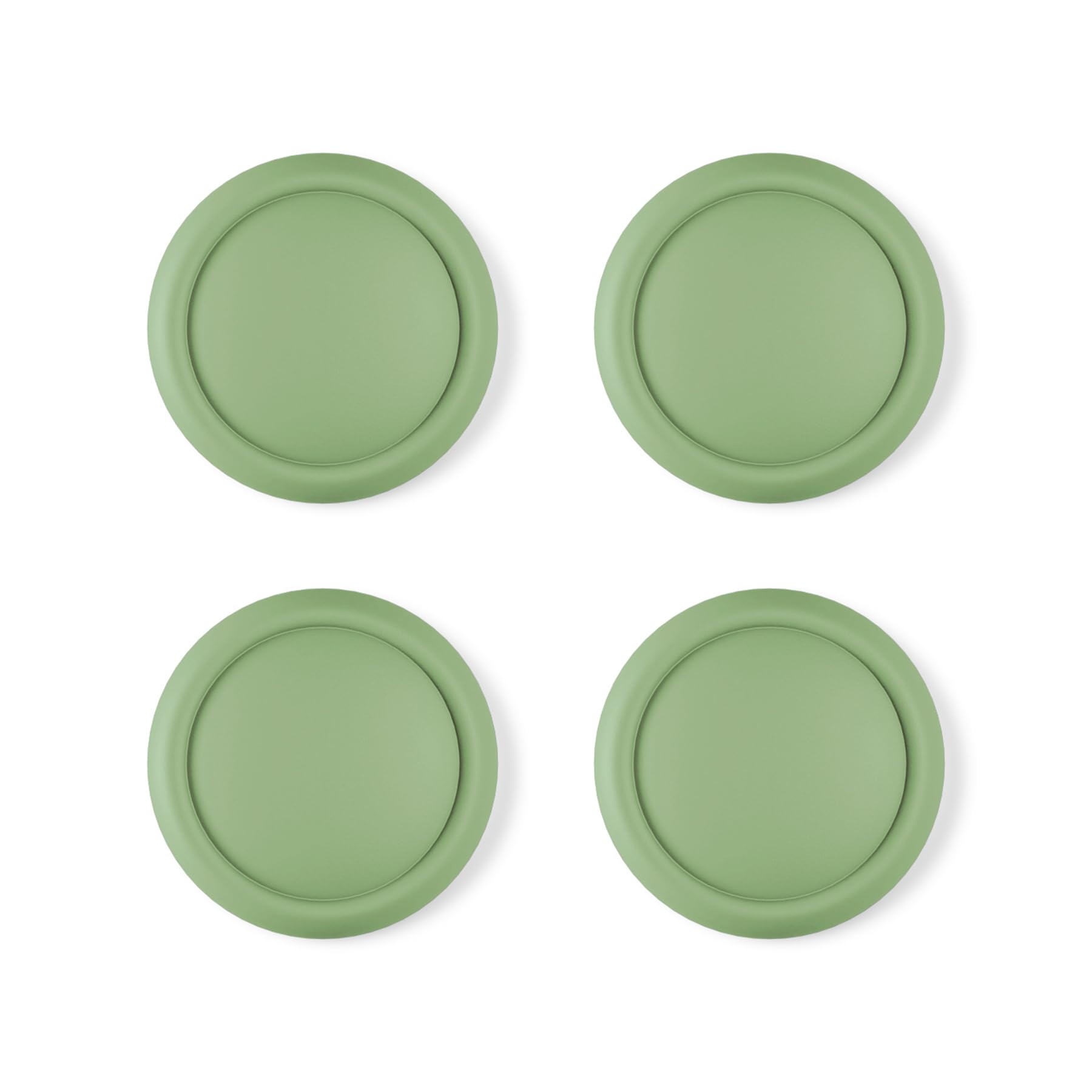 PlayVital 4 Piezas de Agarres para el Pulgar para Nintendo Switch 2 (2025), Tapas de Silicona para Joysticks, Tapones para Joycon, Diseño Ergonómico, Cómodo y Antideslizante (Rosa) — view 8