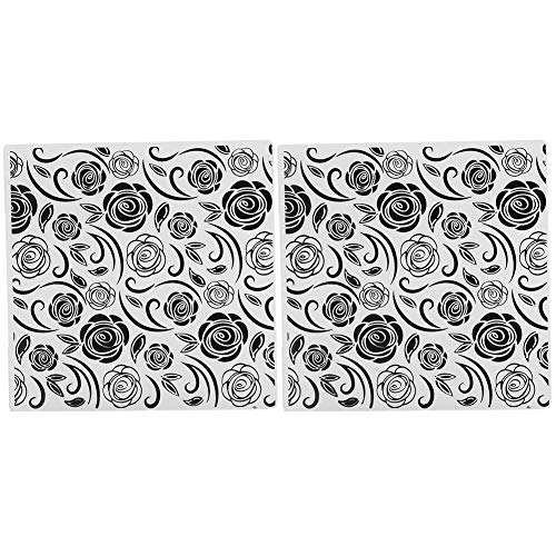 Paper Craft Making Tool DIY Embossing Folder, Embossed Template, Durable Rose Pattern Card Scrapbook Supplies for Home Popular Embossing Machines Kids - Image 2