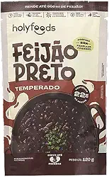 Feijão Preto Temperado Holyfoods 120g