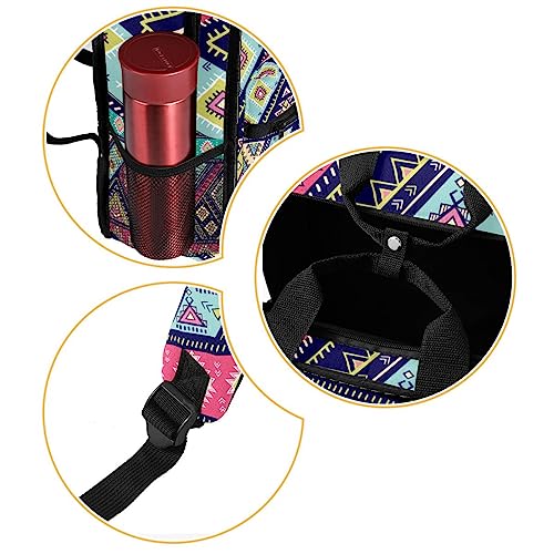 Sac à dos pour garçons motif mandala indien coloré 35.5cm