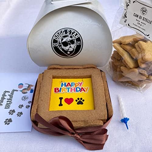 Torta Compleanno Per Cani Ingredienti Naturali - Dog Cake Artigianale | Gusto Maiale Canapa - Foto 2