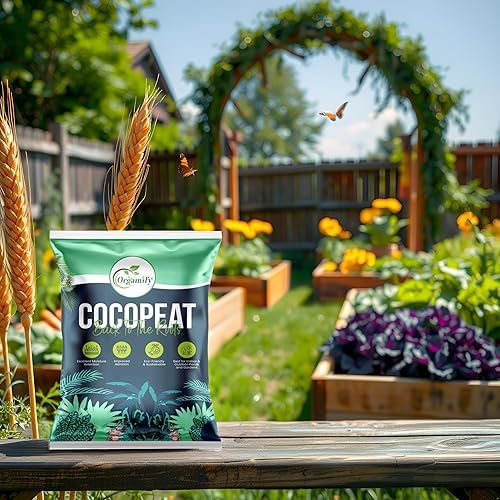 Image of Decompressed Cocopeat Powder (2KG) - Ready-to-Use Coconut Coir Soil Conditioner for Seed Germination, Potting, Indoor /Outdoor Gardens - 100% Natural, High Water Retention