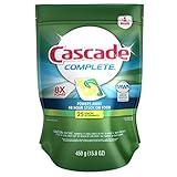 Cascade Complete ActionPacs All-in-1 Dishwasher Detergent - Lemon Burst - 25 ct