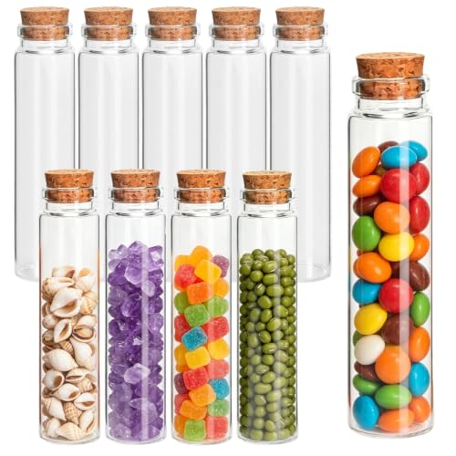 Imagen de Acetiti 10 Piezas 60 ml Botellas de Cristal con Corcho