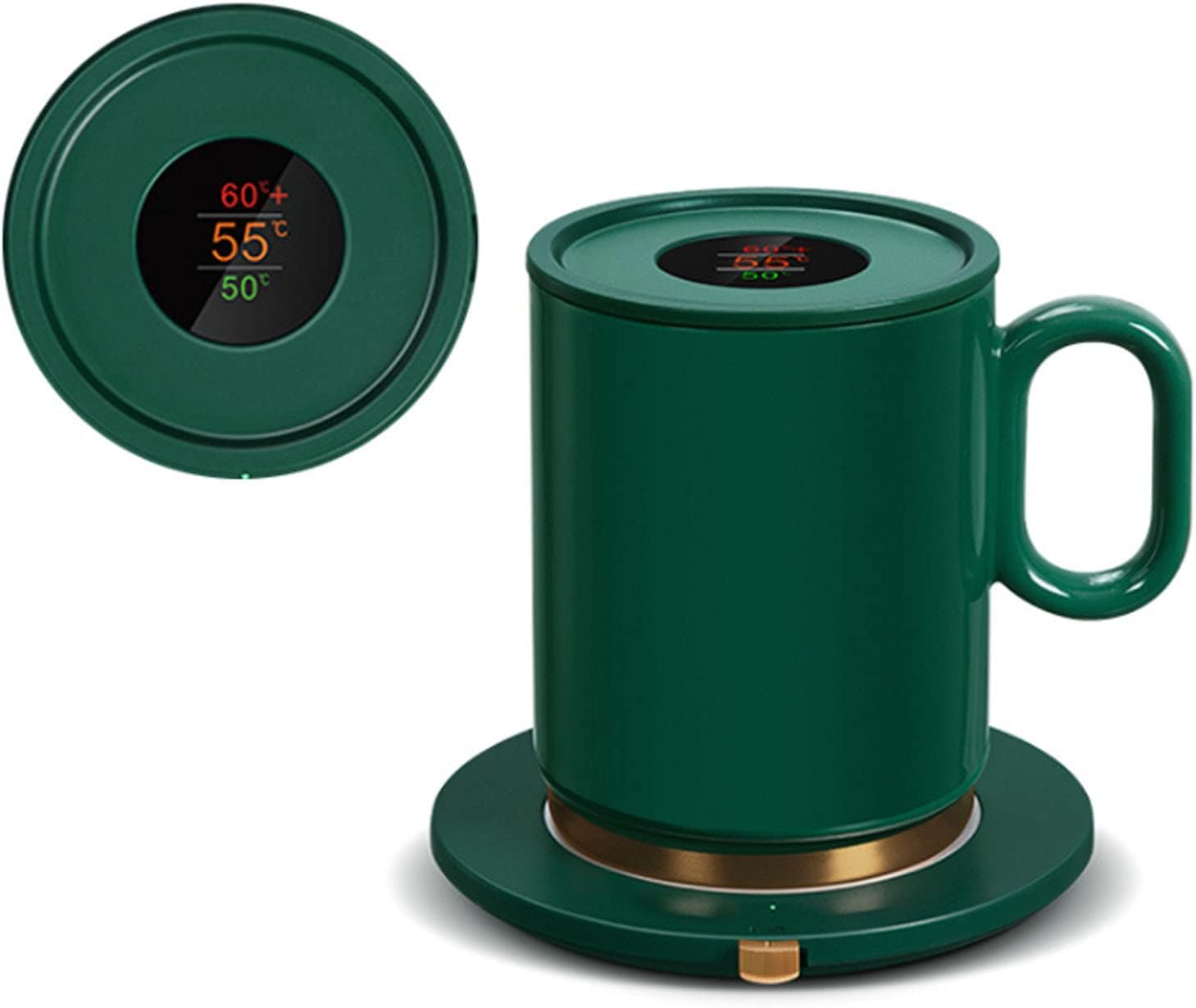 Coffee Mug Cup Warmer Set Thermostatic Cup Heater USB Electric Heating Pad Home Office Tea Water Milk Mugs Heated Coaster