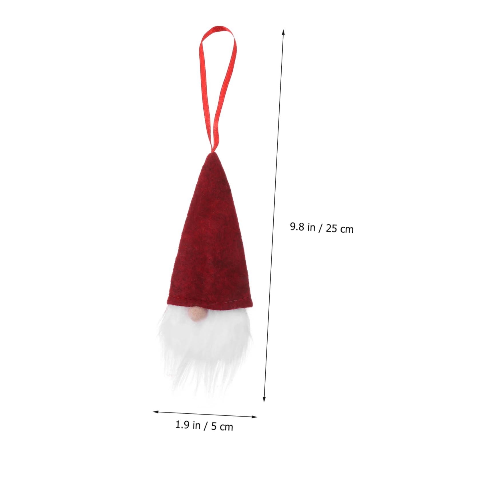 Cabilock 3 Sätze Teiliges Weihnachtsbaum Hängeornament Mit GNOME Dekorationen Aus Plüsch Für Festliche Anlässe Und Weihnachtsdekorationen Stück * 3