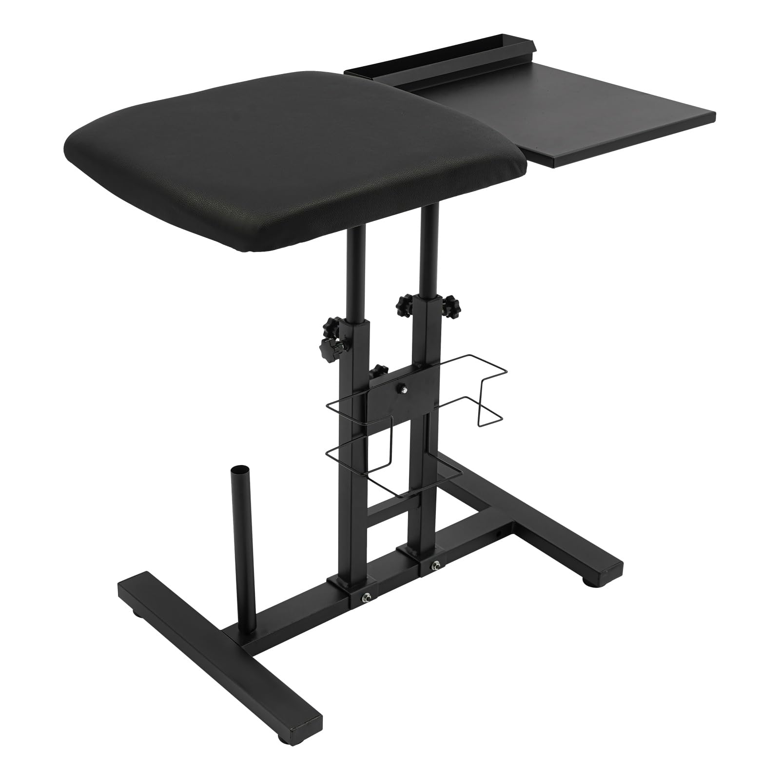 Detachable Folding Work Table with Arm Rest Stand for Tattoo Equipment Storage, Easy-to-Carry Organizer for Professional and Hobby Tattoo Artist